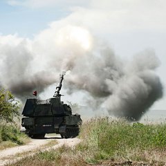 Panzerhaubitze M109A5Ö auf dem Truppenübungsplatz Allentsteig. (Foto: Bundesheer/Julia Weichselbaum)