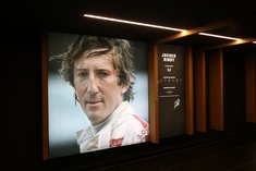Österreichs erster Formel-1-Champion Jochen Rindt im Gang unter der Start-Ziel-Gerade. (Foto: RedTD/Gerold Keusch) 