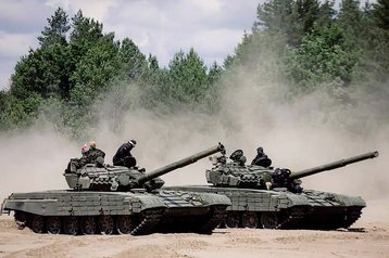 Polnische T-72 aus ehemals russischer Fertigung. (Foto: Mil.gov.ua; CC BY-SA 4.0)