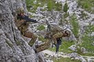 Spezialausbildung von italienischen MLF-Soldaten im alpinen Gelände. (Foto: MLF PO)