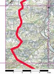 Frontabschnitt bei Wilhelmsburg. (Karte: BEV; RedTD/Keusch)