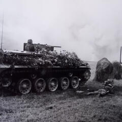 Panzergrenadiere in Stellung. (Foto: Archiv Truppendienst)