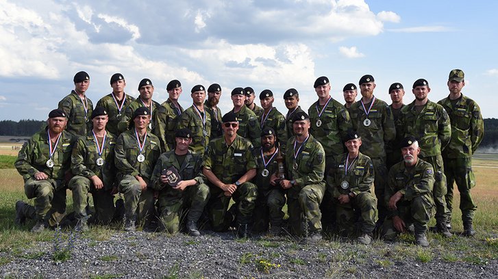 Schweden erreichte den zweiten Platz bei der SETC18. (Foto: U.S. Army/Markus Rauchenberger)