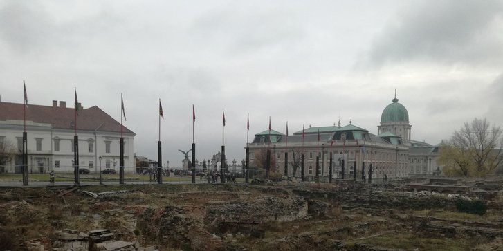 Der Palast des ungarischen Präsidenten in Budapest. (Foto: Bundesheer/Rudolf Pfalzer)