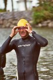 Luis vor dem Schwimmstart. (Foto: Archiv Wildpanner)