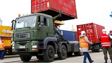 HNS kann auch Transshipment umfassen. (Foto: Bundesheer/Jordanich)