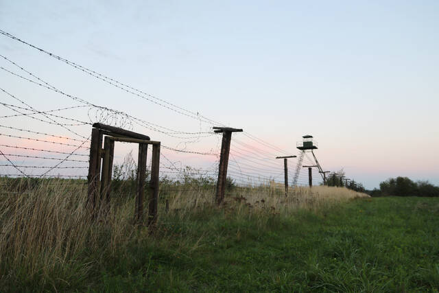 Reste des Eisernen Vorhangs bei Cizov. (Foto: RedTD/Gerold Keusch)