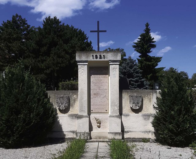 Die verunglückten Gendarmen wurden im Gendarmerieehrengrab auf dem Stadtfriedhof Wiener Neustadt beerdigt. (Foto: Jörg Aschenbrenner)