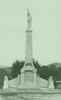 Das im Jahr 1923 errichte Befreiungsdenkmal in Spielfeld. (Foto: Archiv Mag. Mario Rauchenbichler)