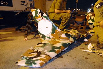 Unmanned Aerial Vehicle (UAV) der Hisbollah, sichergestellt durch die Israel Defense Forces (IDF) 2006.