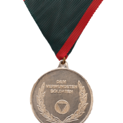 Verwundetenmedaille 2. Klasse BMLV Vorderseite (Foto: Peter Steiner)