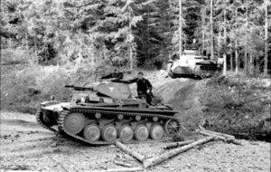In den 1930er-Jahren wurden überall auf der Welt "moderne" Panzertypen entwickelt, wie der Panzerkampfwagen II (PzKpfW. II) des Deutschen Reiches. (Foto: Bundesarchiv, Bild 101I-382-0248-33A/Böcker, CC BY-SA 3.0 Germany)