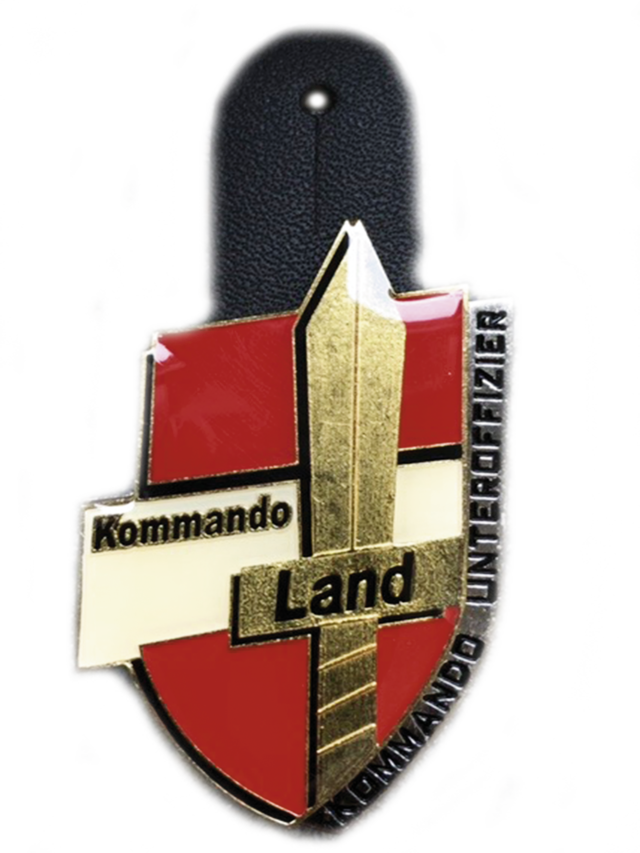 Jahrgang 2005: Das erste Verwendungsabzeichen für den KdoUO im Kommando Landstreitkräfte. (Foto: Bundesheer)