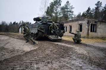 Training von NATO-Kräften - hier Bundeswehr-Soldaten - in Litauen 2017. (Foto: Deutsche Bundeswehr)