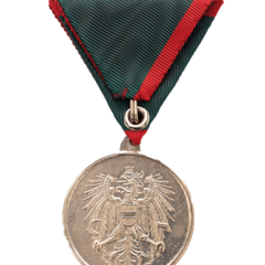Verwundetenmedaille 2. Klasse BMLV Rückseite (Foto: Peter Steiner)