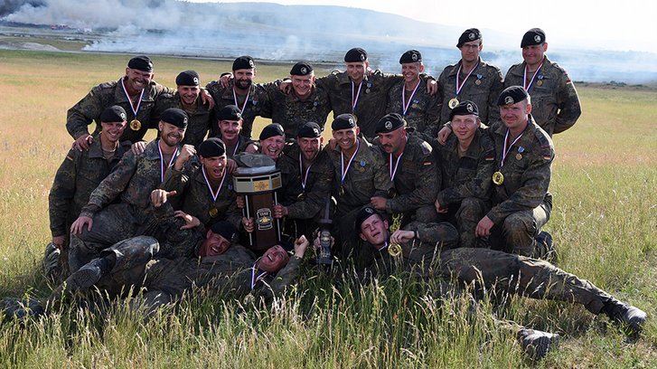 Das Siegerteam Deutschland. (Foto: U.S. Army/Markus Rauchenberger)