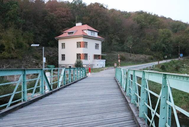 Zollhaus bei der Brücke über den Grenzfluss Thaya in Hardegg. (Foto: RedTD/Gerold Keusch)