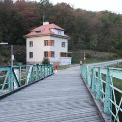 Zollhaus bei der Brücke über den Grenzfluss Thaya in Hardegg. (Foto: RedTD/Gerold Keusch)