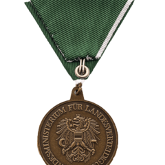 Milizmedaille Rückseite (Foto: Peter Steiner)