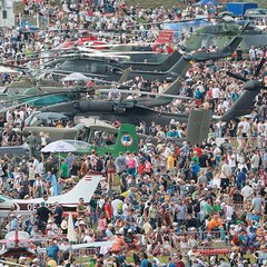 Das Static Display auf dem Gelände des Fliegerhorstes in Zeltweg. (Foto: Bundesheer/Wolfgang Grebien)