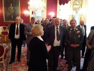 … oder das mit dem Besuch der Präsidentschaftskanzlei in Wien verbundene vierzigjährige Ausmusterungsjubiläum. (Foto: Archiv Roseneder)