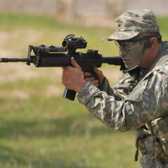 U.S. Army Ranger bei der Schießausbildung. (Foto: U.S. Army/Edward N. Johnson; gemeinfrei)