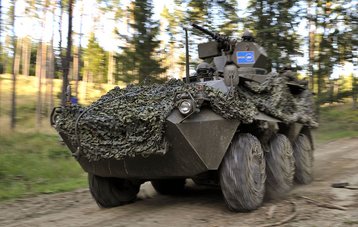Zusätzliche Mannschaftstransportpanzer Pandur verstärken die Infanterietruppe. (Foto: ÖBH/Simader)