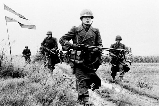 Einsatz des Bundesheeres während der Ungarnkrise 1956. (Foto: Bundesheer)