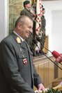 Brigadier Nikolaus Egger, der Kommandant der HUAk bei seiner Ansprache. (Foto: Bundesheer/Gerhard Simader)