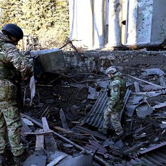 Schäden in der ukrainischen Stadt Pokrowsk nach russischen Luftangriffen. (Foto: UA.National.Police; CC BY-SA 4.0)