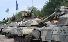 T-64BU-Kampfpanzer in der Anti-Terror-Operation im Osten der Ukraine 2014. (Foto: Ministry of Defense of Ukraine, CC BY-SA 2.0)