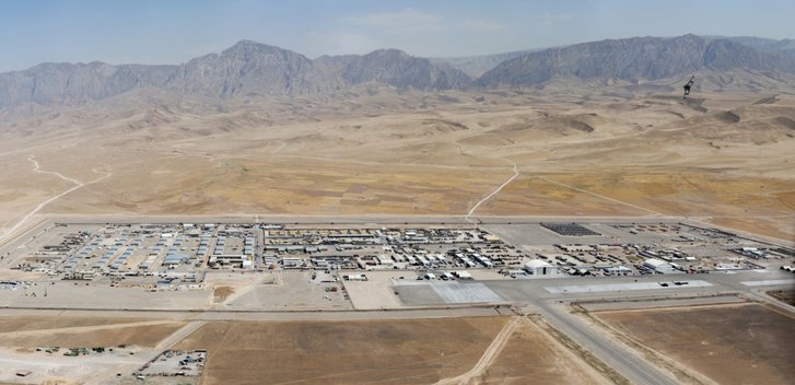 Das Camp „Marmal“ in der Region Masar-i-Scharif - Heimat des deutsch-österreichischen Mobile Training Teams. (Foto: Press Office TAAC-N)
