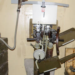 7,92-mm-Zwillings-sMG37 im Kampfraum. (Foto: Bundesheer/Robert Mitterbauer)