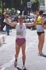 Luis nach dem Zieleinlauf beim Vienna City Marathon den er mit 2:39:00 in den Top 50 beenden konnte. (Foto: Archiv Wildpanner)