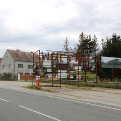 Der Grenzübergang Slavonice-Fratres ist heute verweist. (Foto: RedTD/Gerold Keusch)