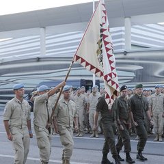 Der Abzug des österreichischen Kontingentes erfolgte militärisch in geordneter Form. (Foto: Bundesheer/Pusch)