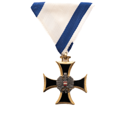 Das Wehrdienstzeichen 1. Klasse. (Foto: Peter Steiner)