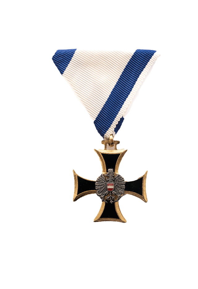 Das Wehrdienstzeichen 1. Klasse. (Foto: Peter Steiner)