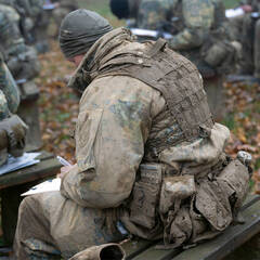 Die Fähnriche werden in regelmäßigen Abständen psychologisch getestet. Dazu füllen sie beispielsweise Konzentrationstests aus. (Foto: Bundesheer/Gunter Pusch)
