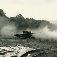 Ein Panzerabwehrkanone 52 (PAK 52) beim Scharfschießen. (Foto: Bundesheer/Archiv Jägerbataillon 12)