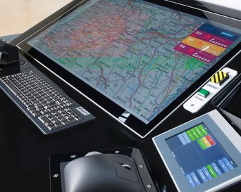 Ein Command and Control System kann unterschiedliche Sensordaten der Aufklärung zusammenzuführen. (Foto: Fa. RHEINMETALL Air Defence AG)