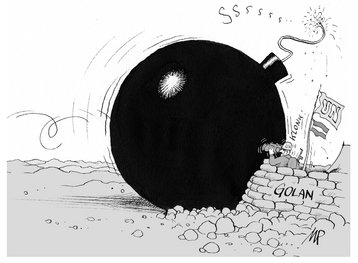 Obacht Beobachter! (Karikatur: Michael Pammesberger/KURIER)