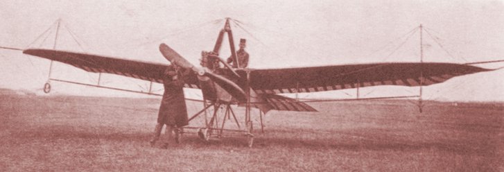 Etrich-Taube der k.u.k.-Luftfahrttruppe, die im Ersten Weltkrieg nur mehr bedingt eingesetzt wurde. (Foto: unbekannt/gemeinfrei)