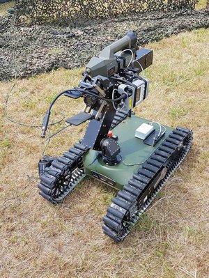 Fernlenkmanipulator „TAUROB“ für das EDA Projekt „IED Detection Programme“. (Foto: Bundesheer/ABC-Abwehr & ABC-Abwehrschule)