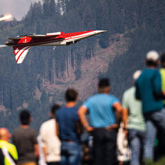 Die Patrouille Suisse war bei ihrer Vorführung präzise wie ein Schweizer Uhrwerk. (Foto: Predrag Vuckovic/Red Bull Content Pool)