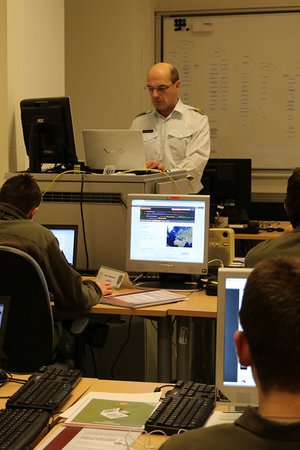 Oberst Mag. Klaus Mak leitet die Ausbildung am Cyber Documentation & Research Center. (Foto: Keusch) 