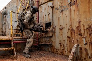 Schwierige Hindernisse sind für das Jagdkommando kein Problem. (Foto: Bundesheer)