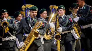 Musiker beim Militärmusikfestival 2026 in Graz. (Foto: BMLV/KARLOVITS Carina)