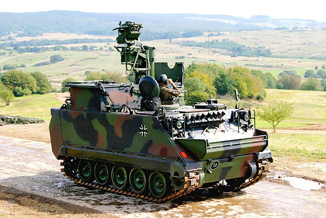 Die deutsche Feuerunterstützung verfügt über das Sensorsystem Artillerie-Aufklärungs- und Schießradar (ABRA). (Foto: Bundeswehr)