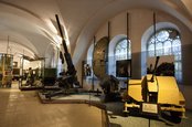 Blick in den Saal des Museums, der Ausstellungsstücke des Bombenkriegs beherbergt. (Foto: HGM/Nadja Meister)